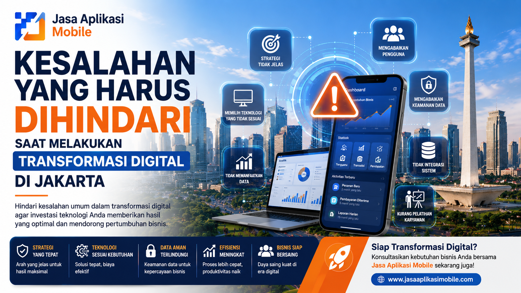 Kesalahan yang Harus Dihindari Saat Melakukan Transformasi Digital di Jakarta